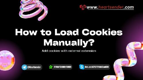 How to Load Cookies Manually?