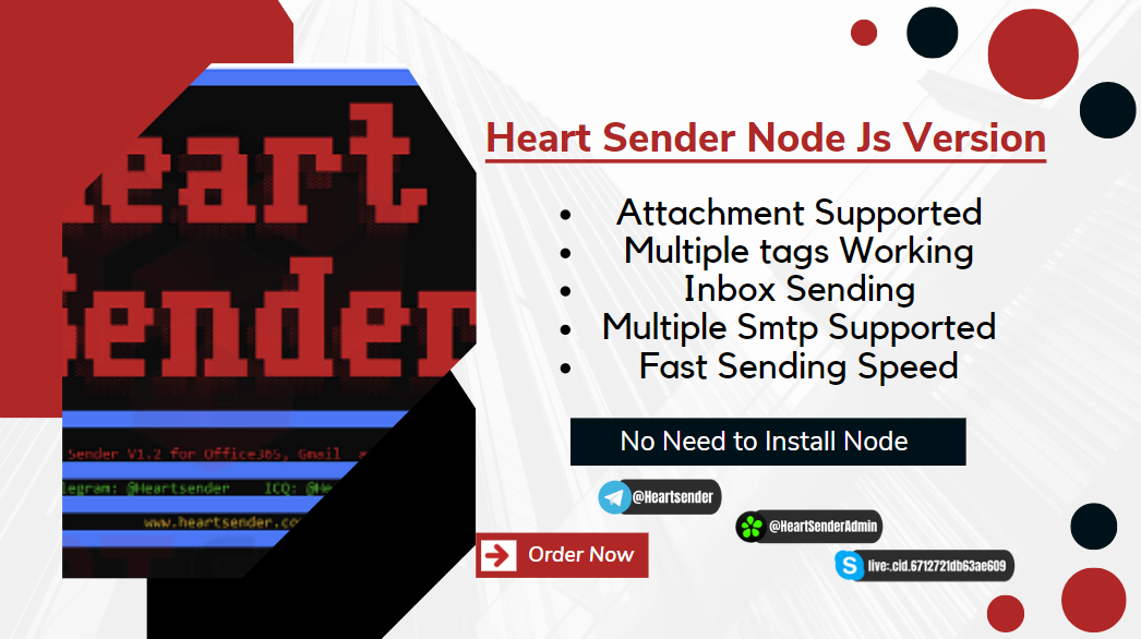 Heart Sender Node Js Version