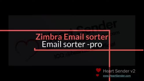 Zimbra Email Sorter | Email Sorter Pro | Xpoiter Zimbra Email sorter