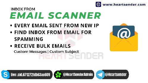 From Email Scanner 2022| Get Inbox From Email for SMS  |Heart sender Best Email Protection Tool