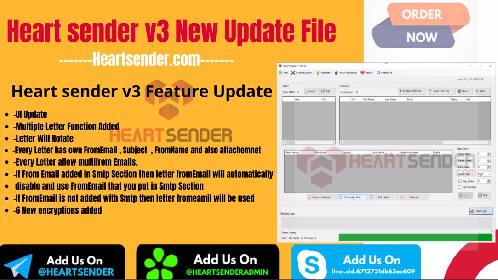 Heart sender new update File Released | Heart sender v3 New version 2022