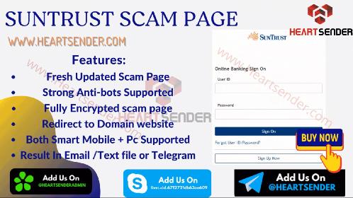 SunTrust Bank Scam Page