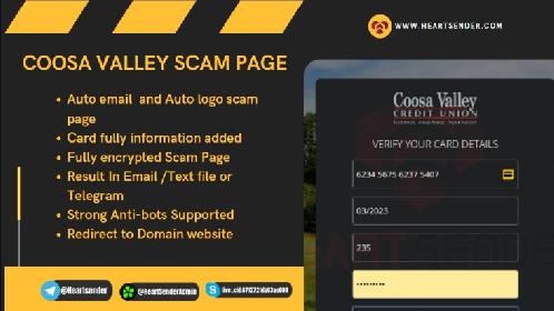 Choosa Valley Credit Union Scam Page